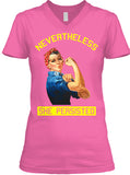 #Be Bold For Change She Persisted