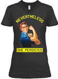 #Be Bold For Change She Persisted