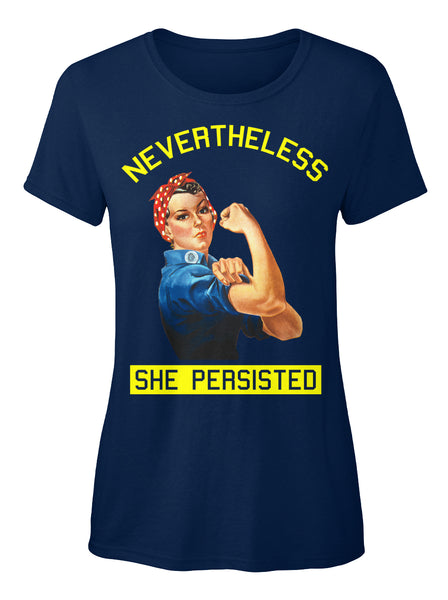 #Be Bold For Change She Persisted
