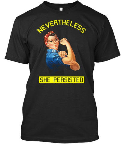 #Be Bold For Change She Persisted