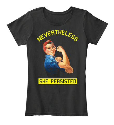 #Be Bold For Change She Persisted