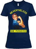 #Be Bold For Change She Persisted