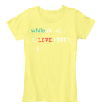 While True   I  You  Love
