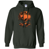 Wicked Skull Crows And Trees - Distressed Grunge Sweatshirt T-Shirt