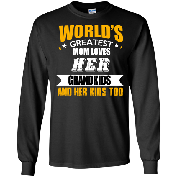 world's greatest mom loves her grandkids and her kids too