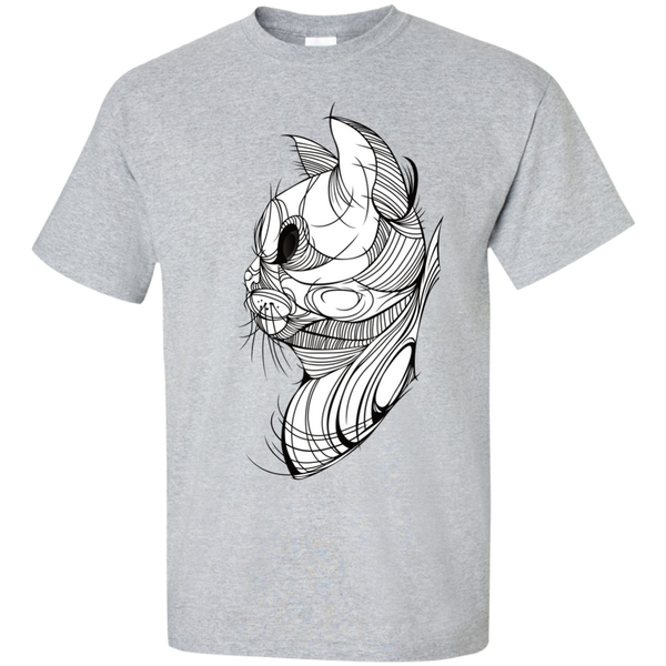 white cat t- T-Shirt