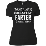 World's Greatest Farter, I Mean Father- Gift For Dad Men's T-Shirt