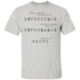 sherlock holmes - impossible probable truth sweatshirt T-Shirt