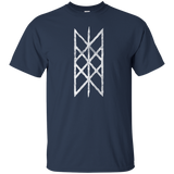 web of wyrd - white rune halftone T-Shirt