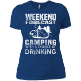 weekend forecast camping with a chance of drinking T-Shirt