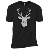 White Tail Deer Buck In Knit Style Holiday Sweater T-Shirt