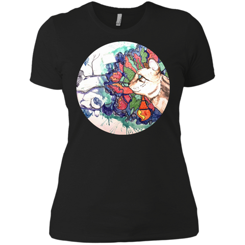 watercolor cat t- T-Shirt