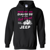 whoever said diamonds are a girl's best friend never owned a jeep T-Shirt