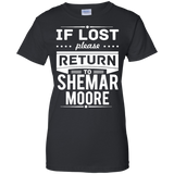 shemar moore - if lost please return to shemar moore T-Shirt
