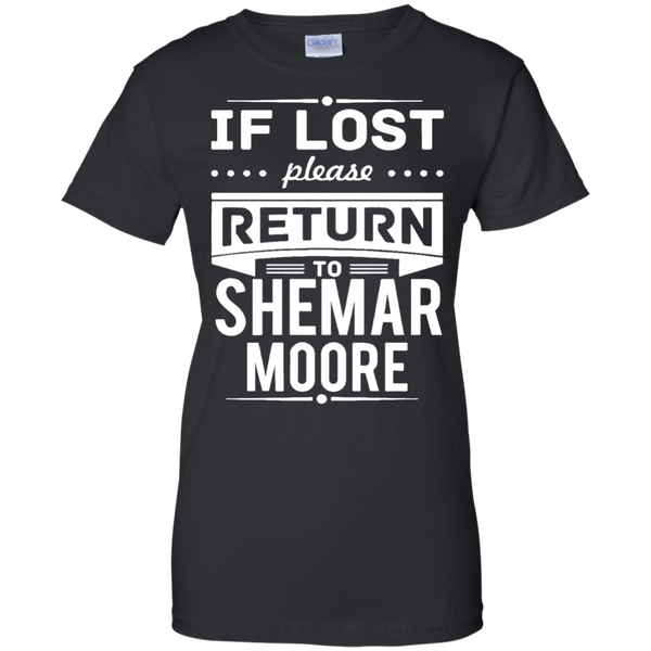 shemar moore - if lost please return to shemar moore T-Shirt