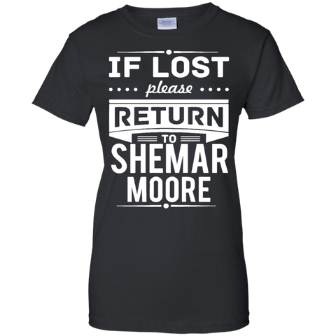 shemar moore - if lost please return to shemar moore T-Shirt