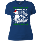 World's Best Cat Mom Matching Family T-Shirt