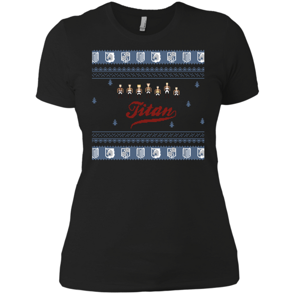 titan - ugly sweater design holiday sweater T-Shirt