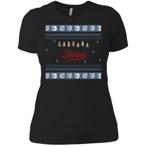 titan - ugly sweater design holiday sweater T-Shirt