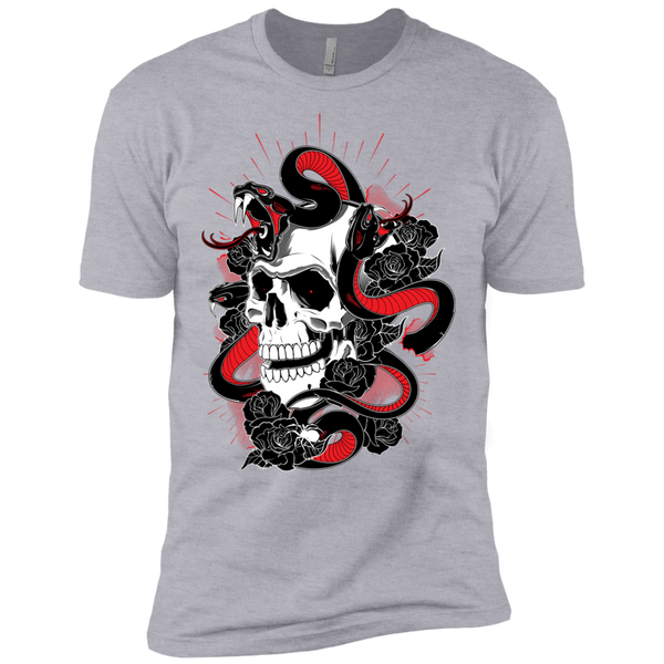 skull and snakes halloween T-Shirt
