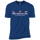 shoes. chocolates.dogs. T-Shirt