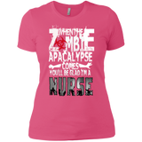 when the zomebie apacalypse comes you'll be glad i'm a nurse
