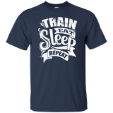 train eat sleep repeat gym motivation T-Shirt