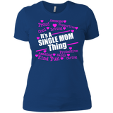 single  mom matching family T-Shirt
