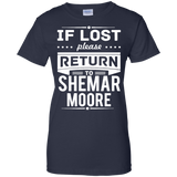 shemar moore - if lost please return to shemar moore T-Shirt