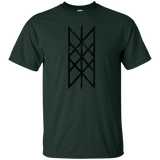 web of wyrd - black rune halftone T-Shirt