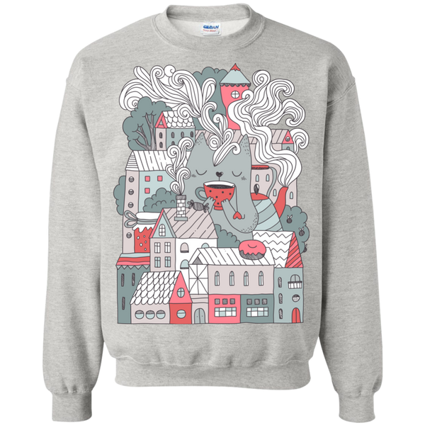 town cat tea party sweatshirt T-Shirt
