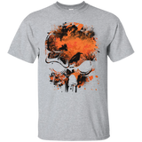 Wicked Skull Crows And Trees - Distressed Grunge Sweatshirt T-Shirt