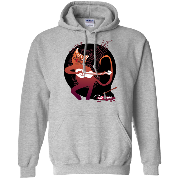singing cat with a guitar and dinner sweatshirt T-Shirt