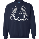 White Ace Splatter Sweatshirt T-Shirt