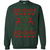 ugly christmas sweaters baby it's cold outside T-Shirt