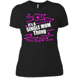 single  mom matching family T-Shirt