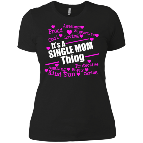 single  mom matching family T-Shirt