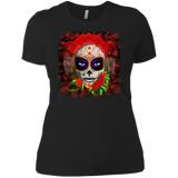skull girl dia de los muertos halloween T-Shirt