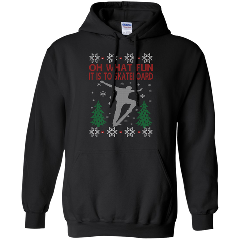 skateboarding christmas holiday sweater T-Shirt