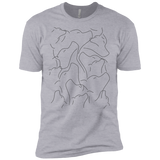 simple abstract dog puppy lover art black and white sweatshirt T-Shirt