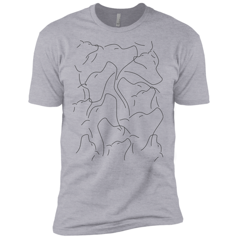 simple abstract dog puppy lover art black and white sweatshirt T-Shirt
