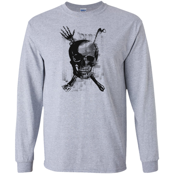 skull and crossbones halloween T-Shirt