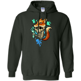 skull in fox sweatshirt T-Shirt