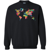 World Map Tropical Sweatshirt T-Shirt