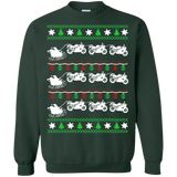ugly christmas sweaters biker christmas T-Shirt