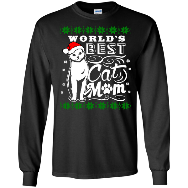 World's Best Cat Mom Matching Family T-Shirt