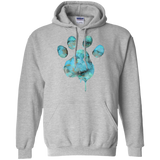 watercolor paw - blue T-Shirt