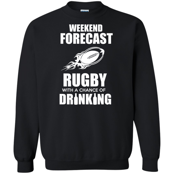 weekend forecast rugby with a chance of drinking T-Shirt
