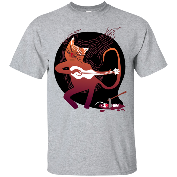 singing cat with a guitar and dinner sweatshirt T-Shirt