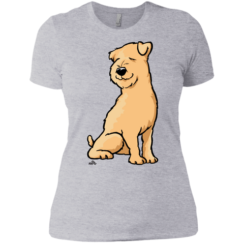 Wheaten Terrier Cartoon Dog T-Shirt